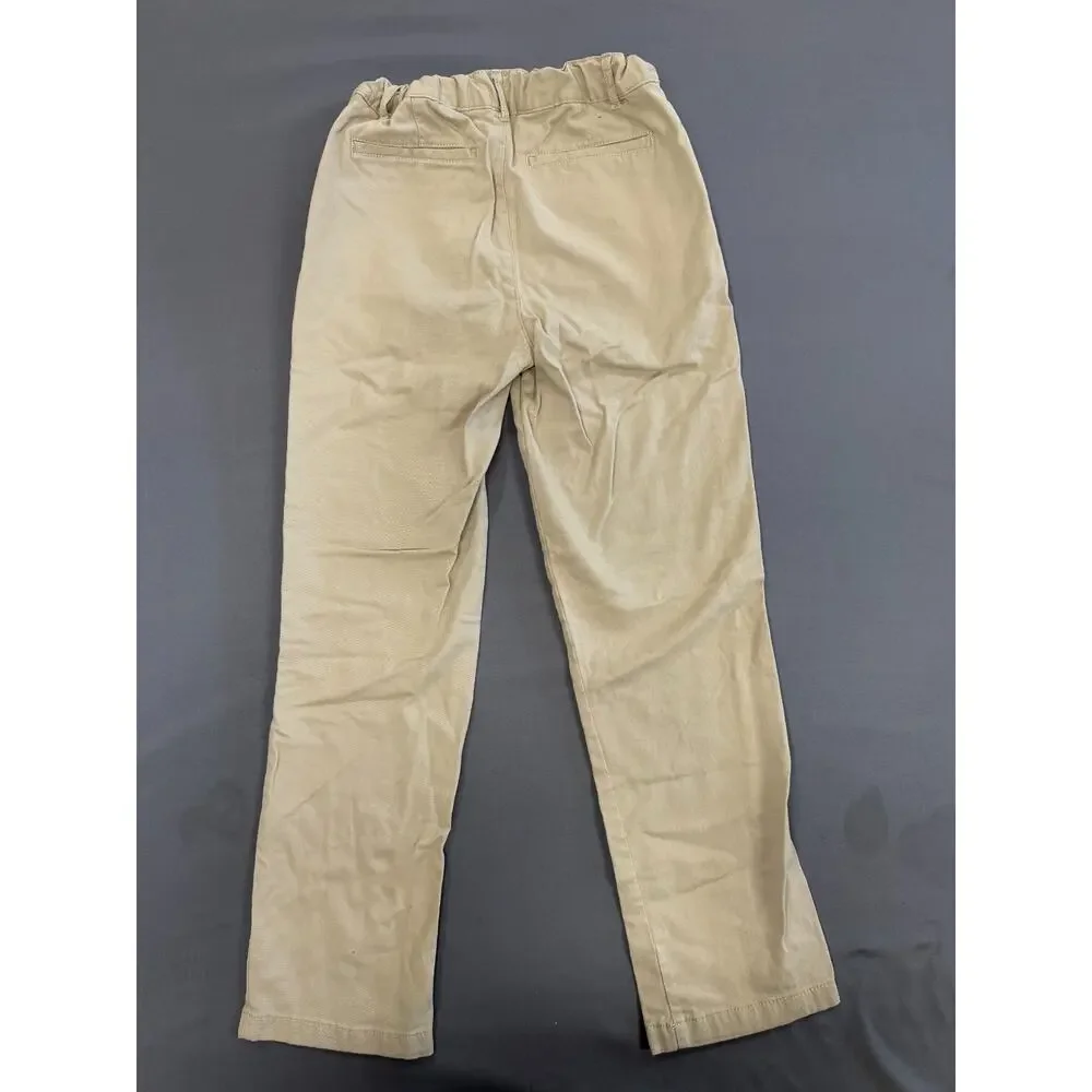 The Children's Place Boys 12 Khaki Pants adjustable Regular Fit School Uniform